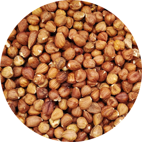 Biologische hazelnoten
