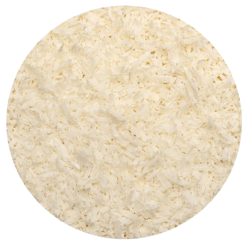 Biologische kokosrasp