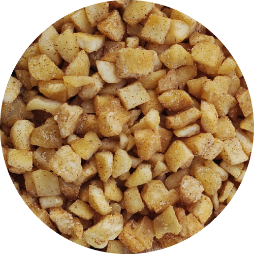 Gedroogde Appelblokjes